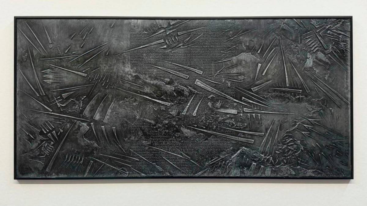 Una calcografia in rilievo di Arnaldo Pomodoro