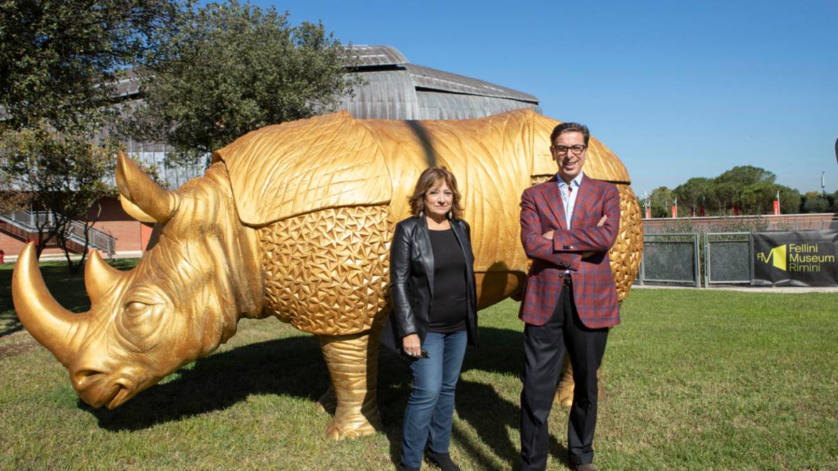 La rinocerontessa di Rimini a Roma