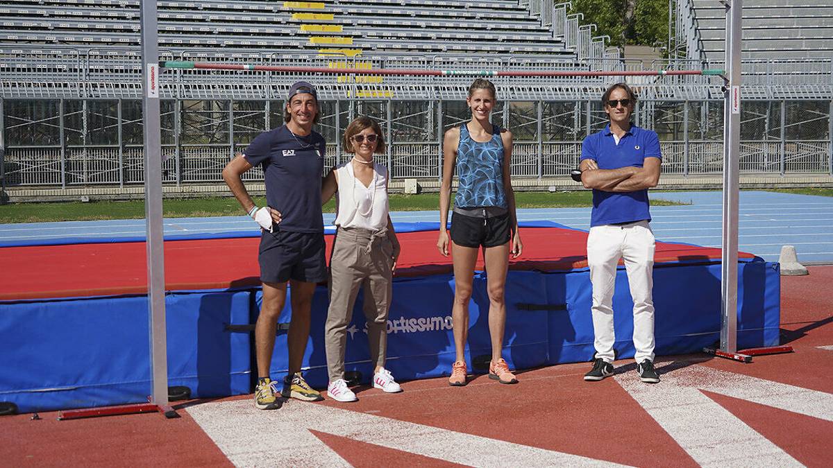 Atletica, Alessia Trost si allena a Rimini verso le Olimpiadi
