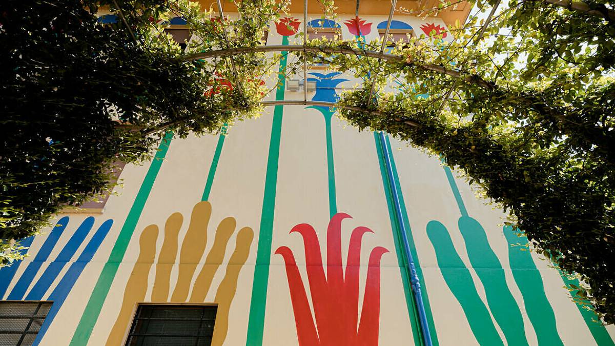 A Santarcangelo inaugurato il murale di Iacurci / Fotogallery