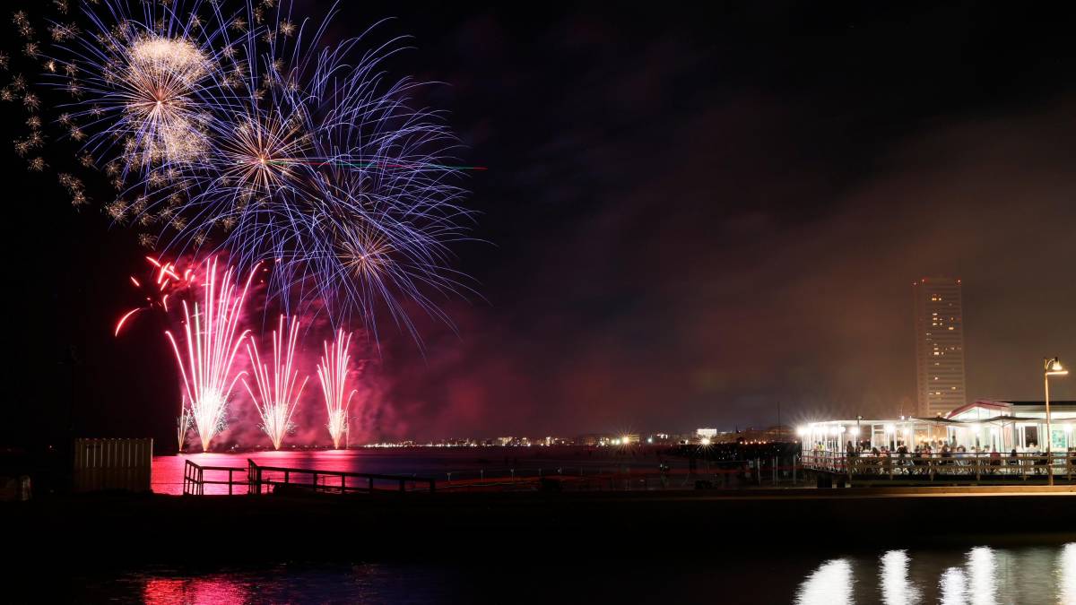 Cesenatico, i fuochi d’artificio della festa di Garibaldi VIDEO GALLERY