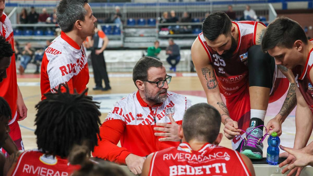 Basket A2, Ferrari: Rimini ha vinto con una partita seria ed equilibrata - Gallery