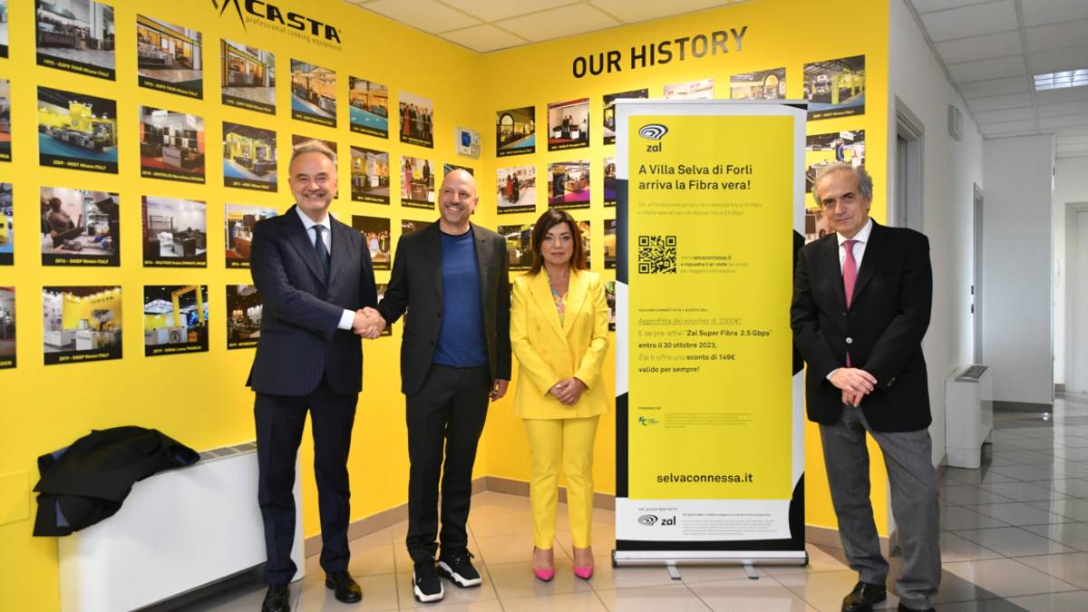 Forlì. A Villa Selva arriva la fibra, accesso alla banda ultra larga a tutte le aziende della zona industriale