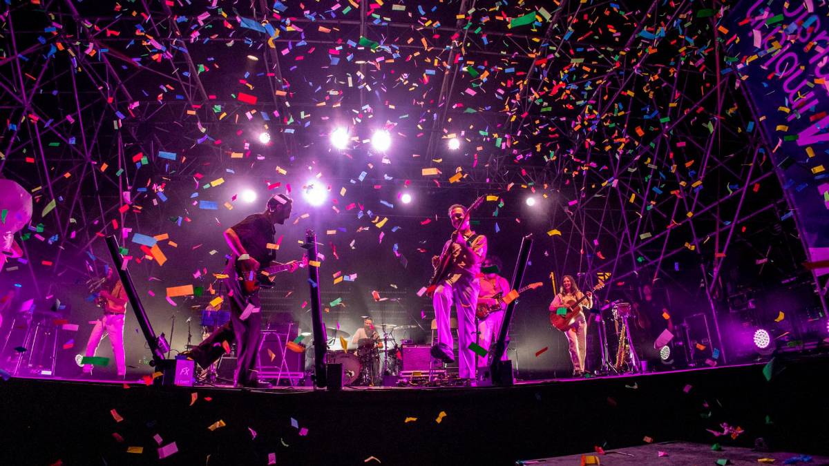 Un momento del concerto di Colapesce Dimartino foto mmph