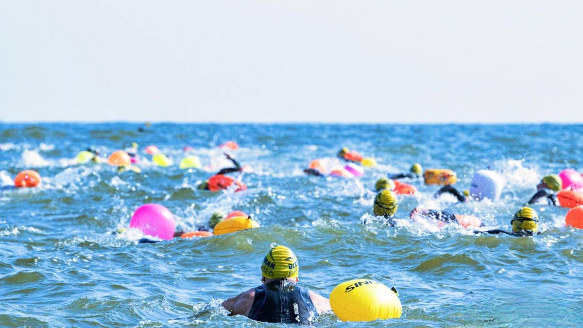 Nuoto in mare a Cattolica, partecipazione record alla Oceanman: 700 iscritti