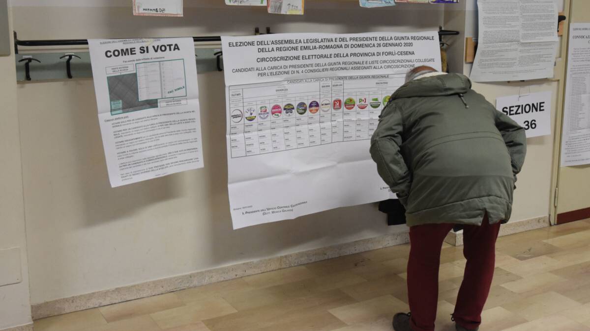A Forlì ha votato il 67,49%, il record a Santa Sofia con il 74,76