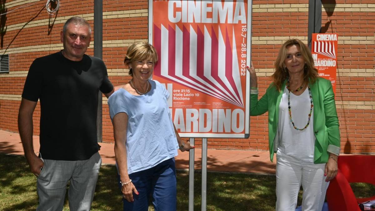 Cinema in giardino a Riccione da oggi