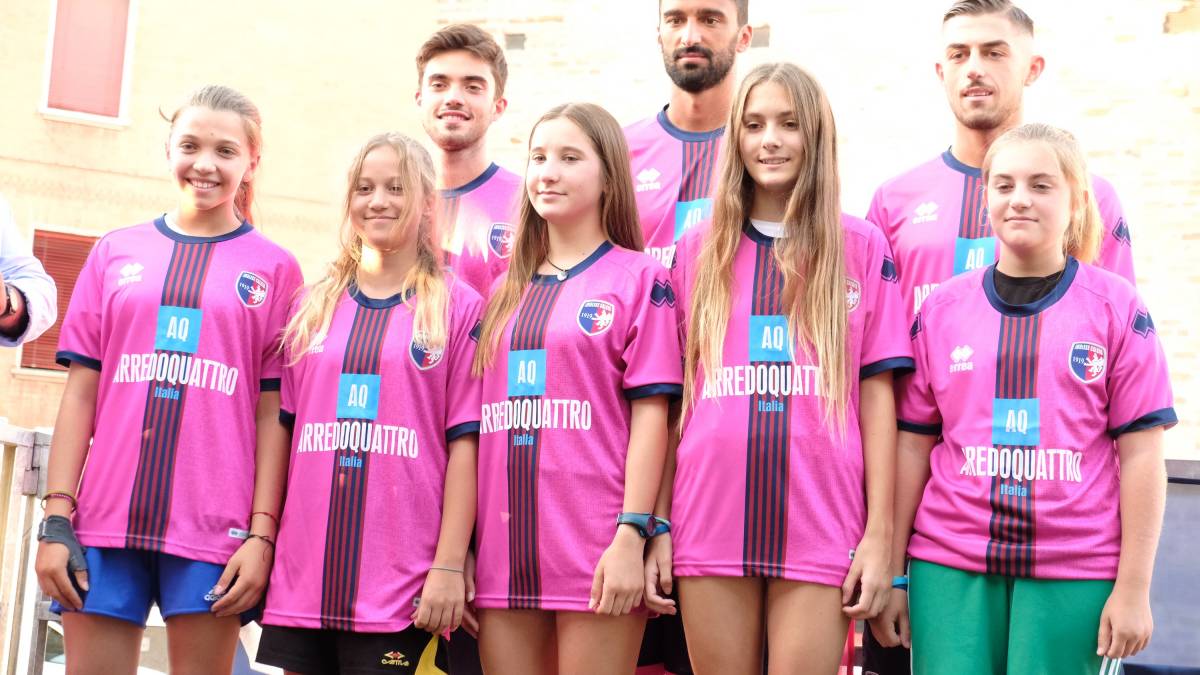 Calcio serie C, le foto della presentazione dell'Imolese