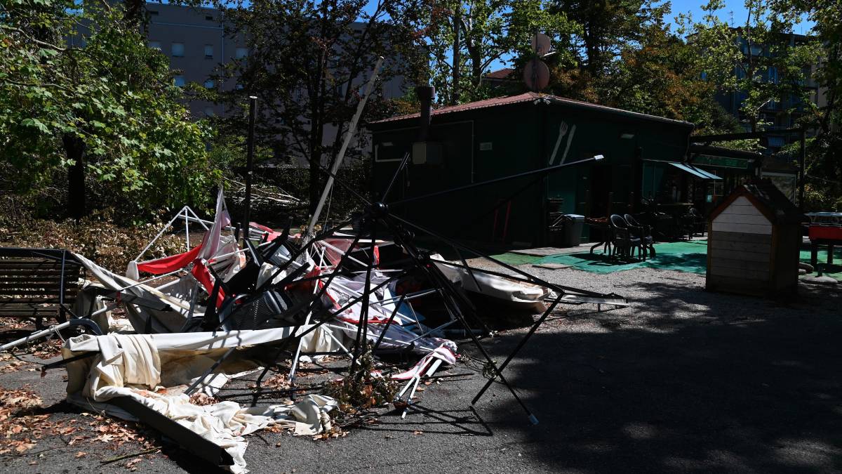 Il Chiosco dei Giardini ha subito danni per circa 20mila euro (foto Fabio Blaco)