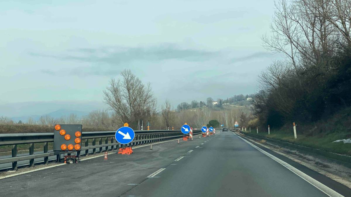 Lavori sull' E-45, chiusi due svincoli nel Cesenate