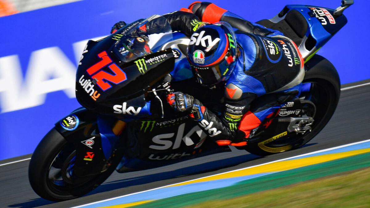 Motociclismo, Bezzecchi terzo in Moto2 a Valencia