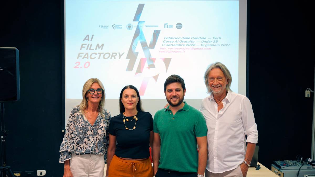 Da sinistra Paola Casara, Francesca Leoni, Davide Mastrangelo, Marco Viroli