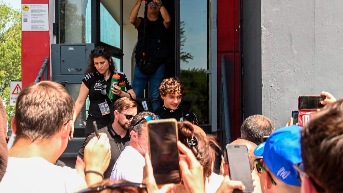 Antonelli all’autodromo di Imola nei mesi scorsi (foto mmph)