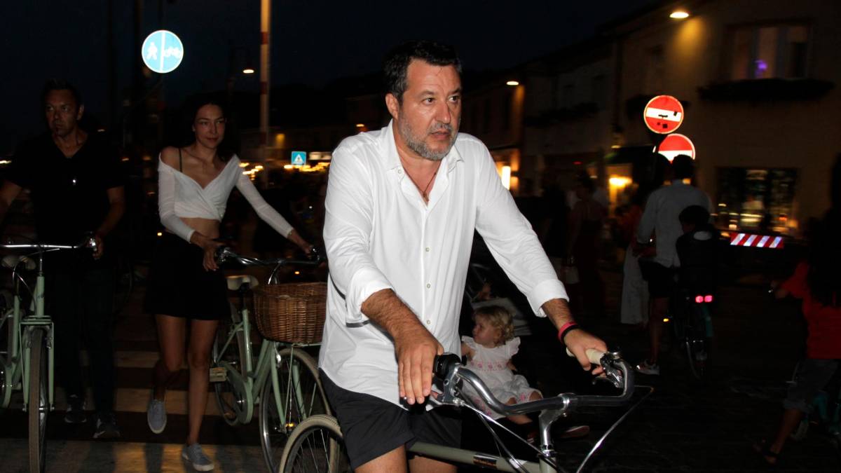 Cervia, Salvini alla festa della Lega Romagna GALLERY