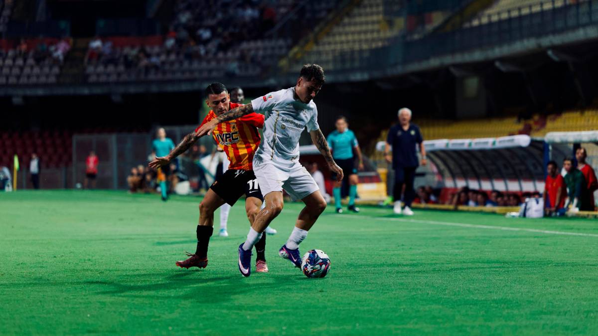 Matteo Maggio ha realizzato lo 0-2 giallorosso - Foto Chianese