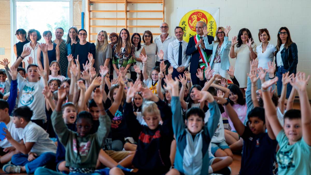 Forlì, il sindaco alla scuola primaria di Carpinello: “Vi auguro un anno scolastico pieno di gioia e di scoperta”