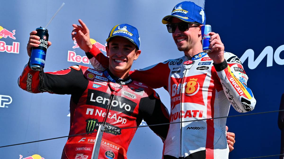 MotoGp, Bezzecchi cade e lascia strada al dominio di Marquez a Misano