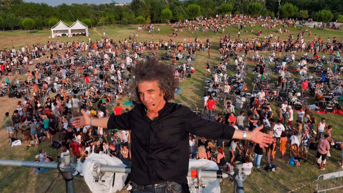 “Rockin’1000” al Parco Ippodromo nell’estate del 2015