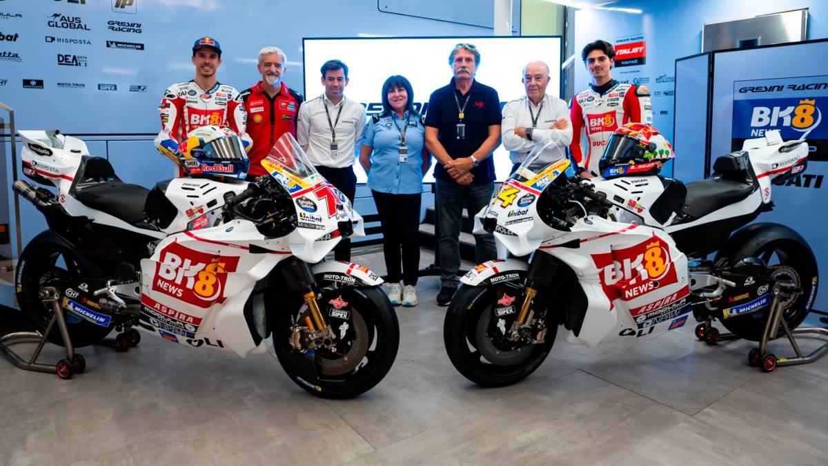 MotoGp, a Misano il Team Gresini rende omaggio a Simoncelli