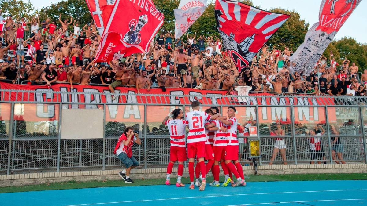 Fratta Terme-Rimini: divieto di trasferta per i tifosi biancorossi