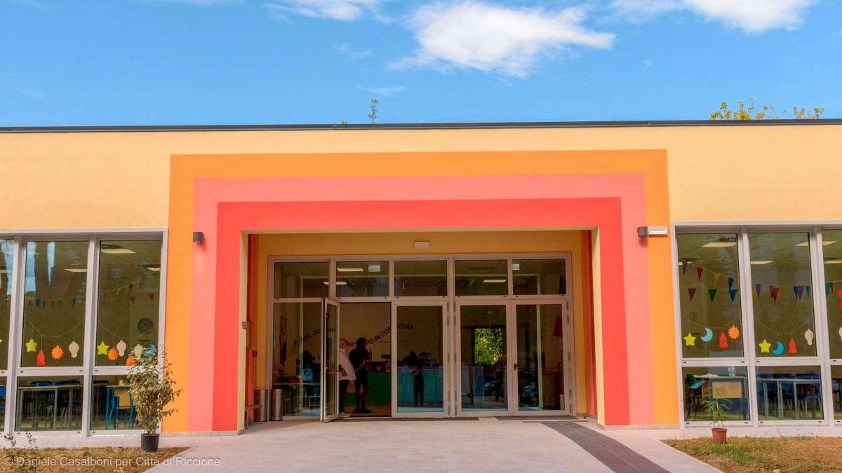 Riccione, ecco la nuova scuola primaria di viale Panoramica VIDEO