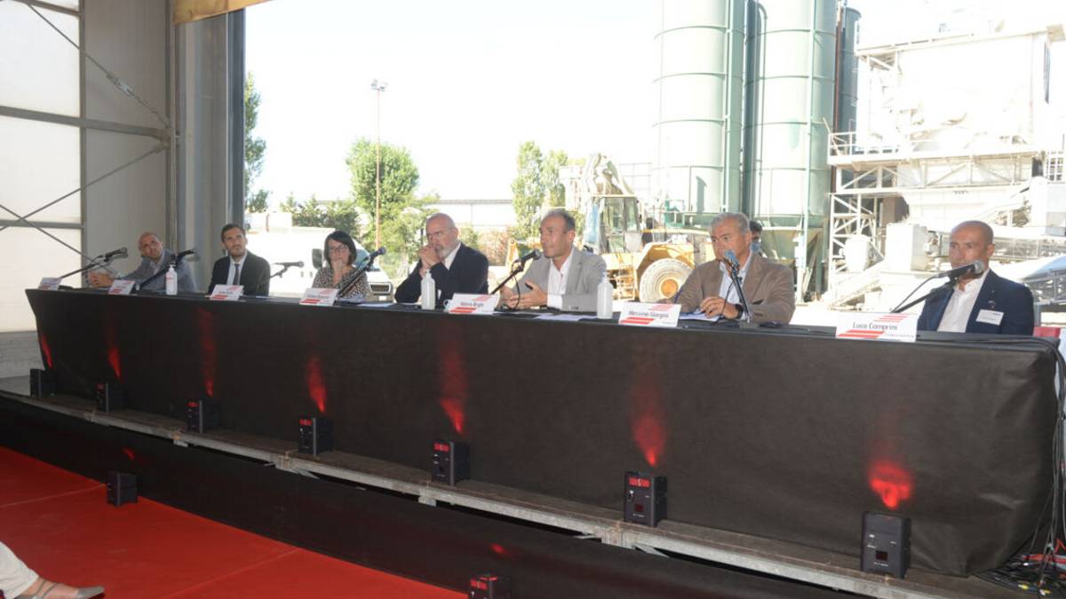 Asfalti: inaugurata a Cesena la Marini Master Tower