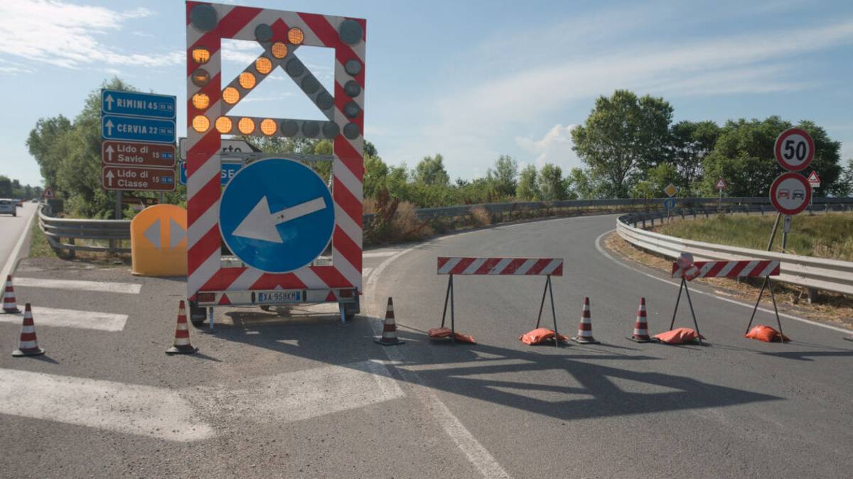 Ravenna, chiuso ponte sulla Classicana per motivi di sicurezza