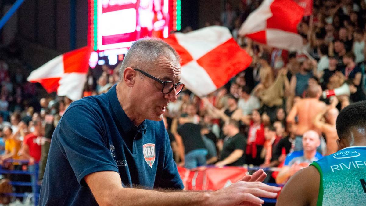 Il coach Sandro Dell’Agnello