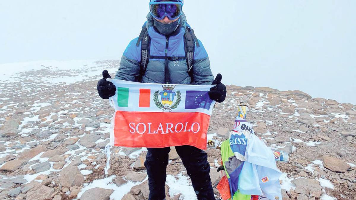 Da Solarolo sulla vetta dell’Aconcagua: l’impresa del consigliere Christian Zauli