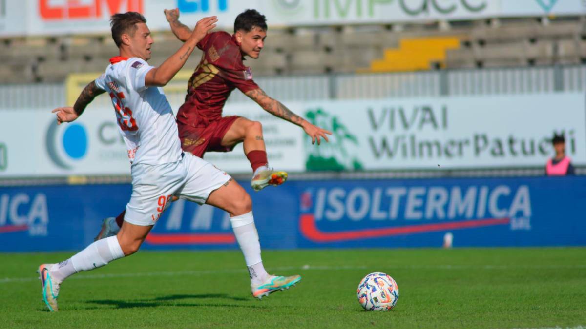 La rete di Matteo Maggio contro il Campobasso