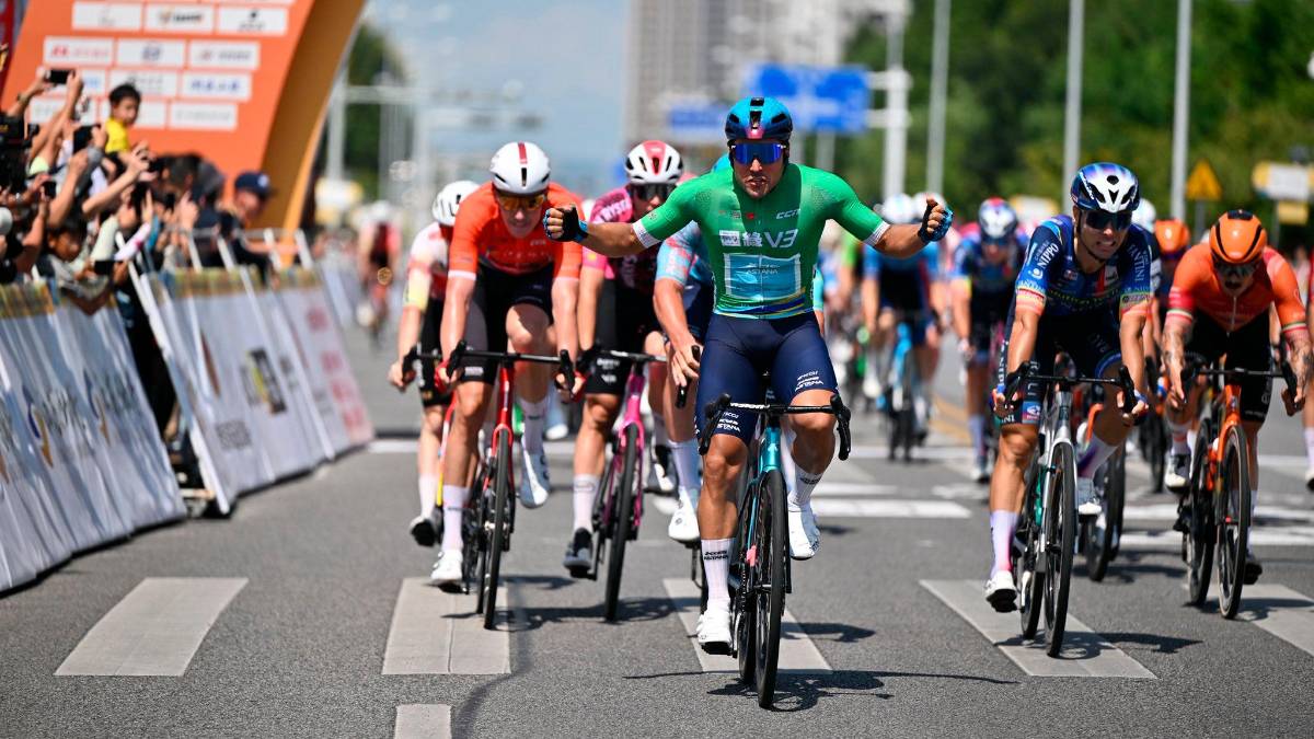 Malucelli, pronto riscatto e volata vincente nella seconda tappa del Tour of Taihu Lake