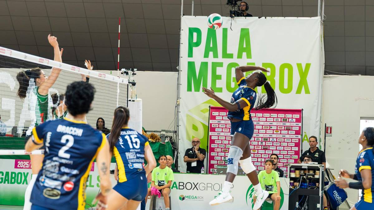 Anna Adelusi ha messo a terra 21 palloni al debutto (foto legavolleyfemminile.it)