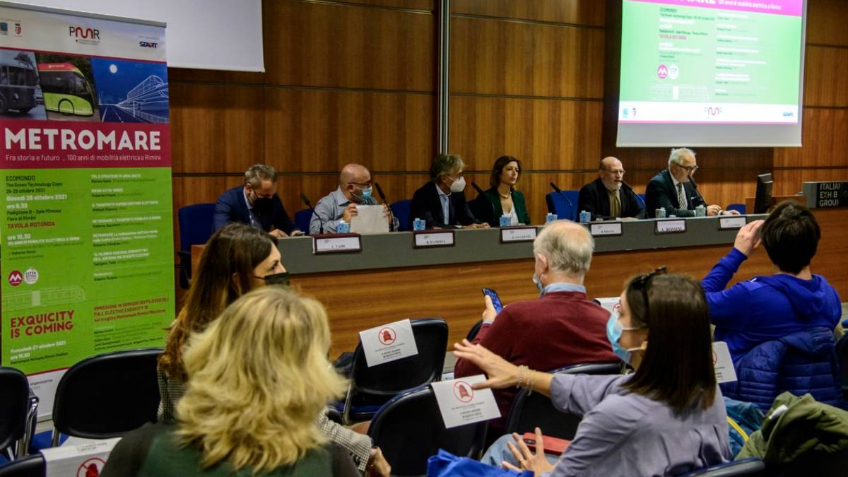 Rimini, il Metromare e la mobilità elettrica protagonisti a Ecomondo