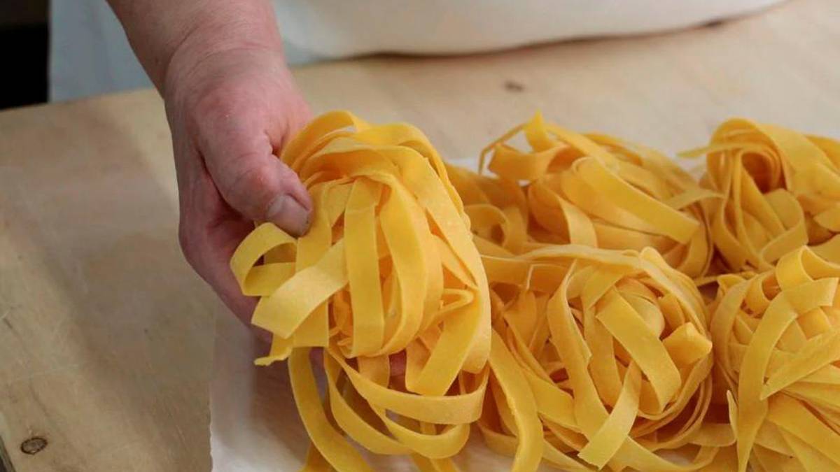 Tagliatelle protagoniste a Portico di Romagna