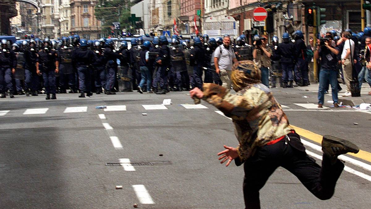 Gli scontri del 2001
