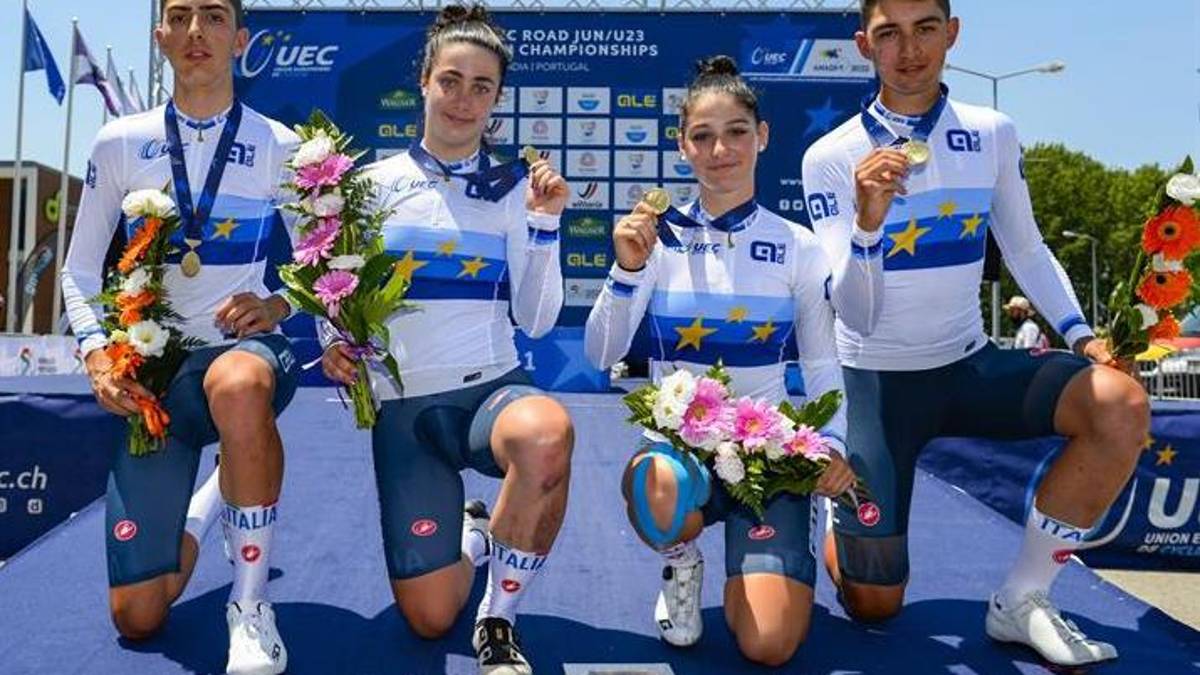 Ciclismo, la faentina Valentina Zanzi oro europeo nel Team Relay Juniores