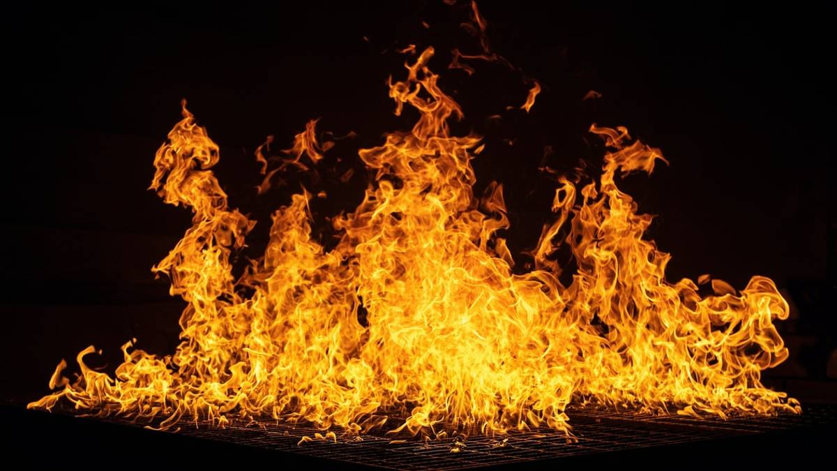 Incendio alla Tenuta di Montebello. Ma è una esercitazione di Protezione Civile Vigili del Fuoco