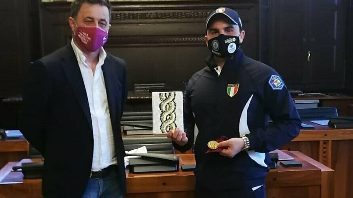 Tiro a volo, Niccolò Montanari premiato per l'oro europeo 2020