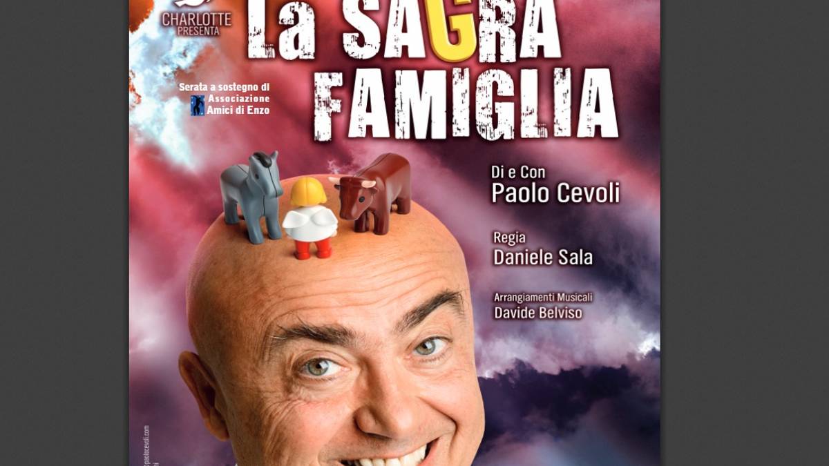 Ravenna, il 29 novembre spettacolo di beneficenza con Paolo Cevoli