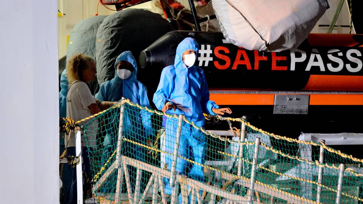 Ravenna, sbarcati nella notte i migranti della Geo Barents