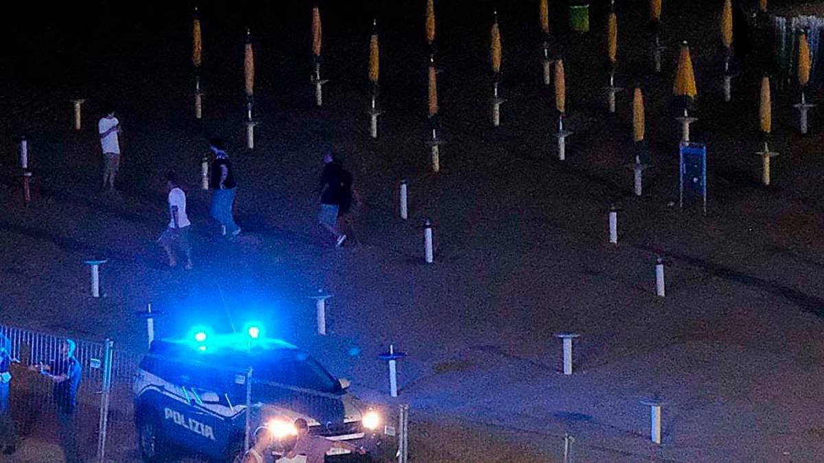 Il tentativo di furto ieri sera