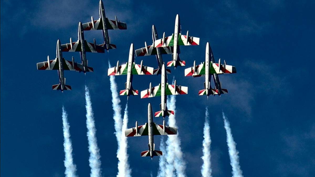Frecce tricolori a Rimini, come assistere allo show. Il programma