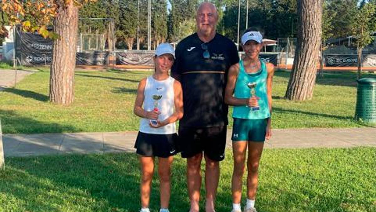 La premiazione del torneo Under 10 femminile al Galimberti Tennis Academy