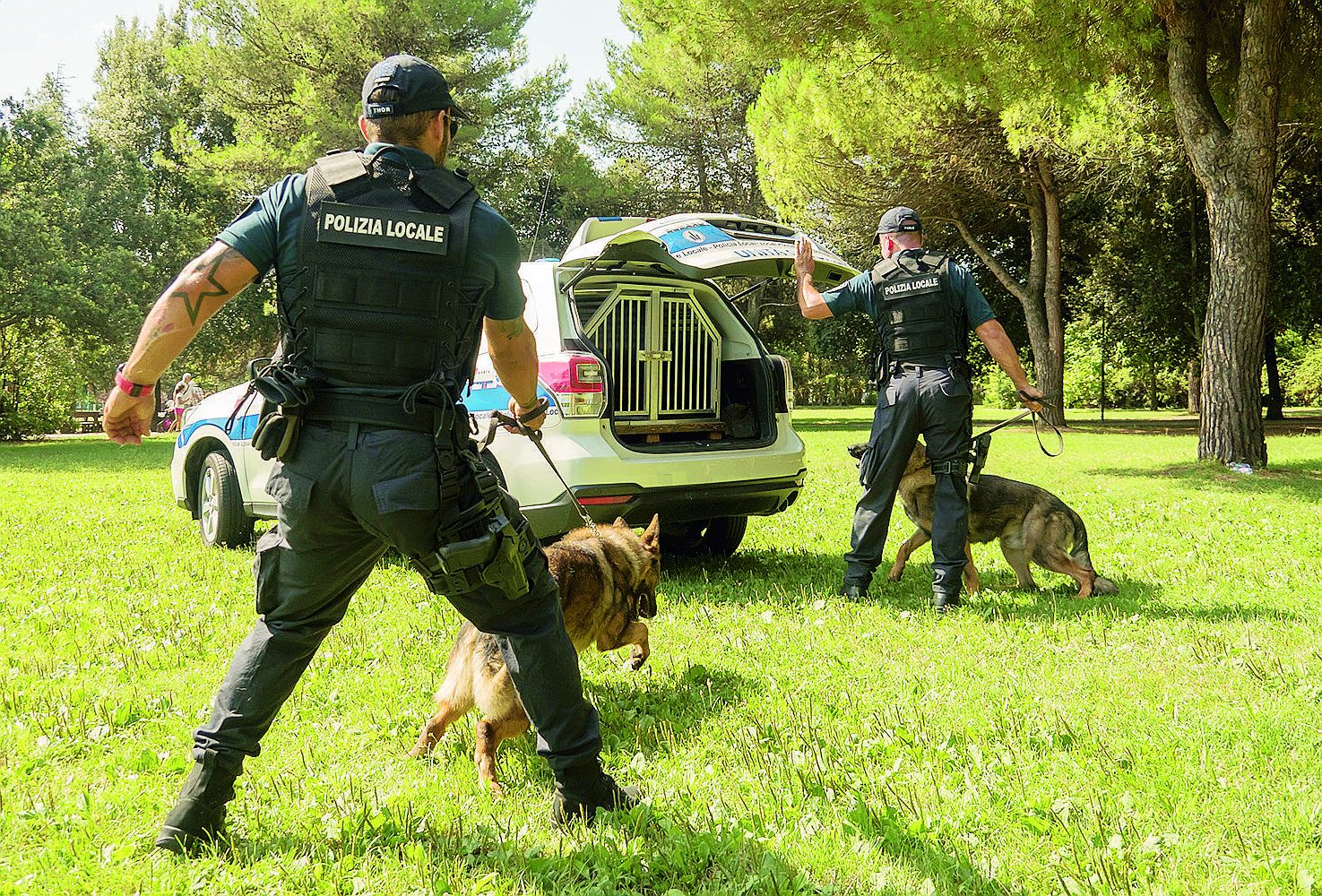 A Rimini trovava cocaina nello scivolo dei bambini al parco