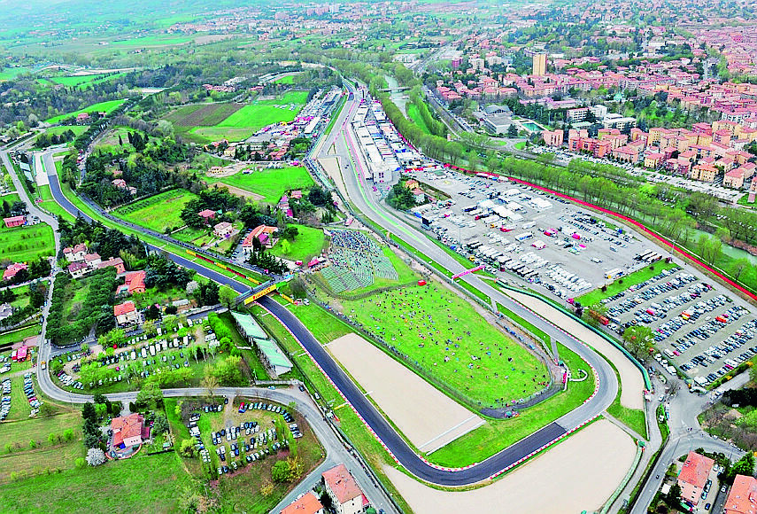 Imola, apre la biglietteria per la F1. Maxischermi nelle tribune