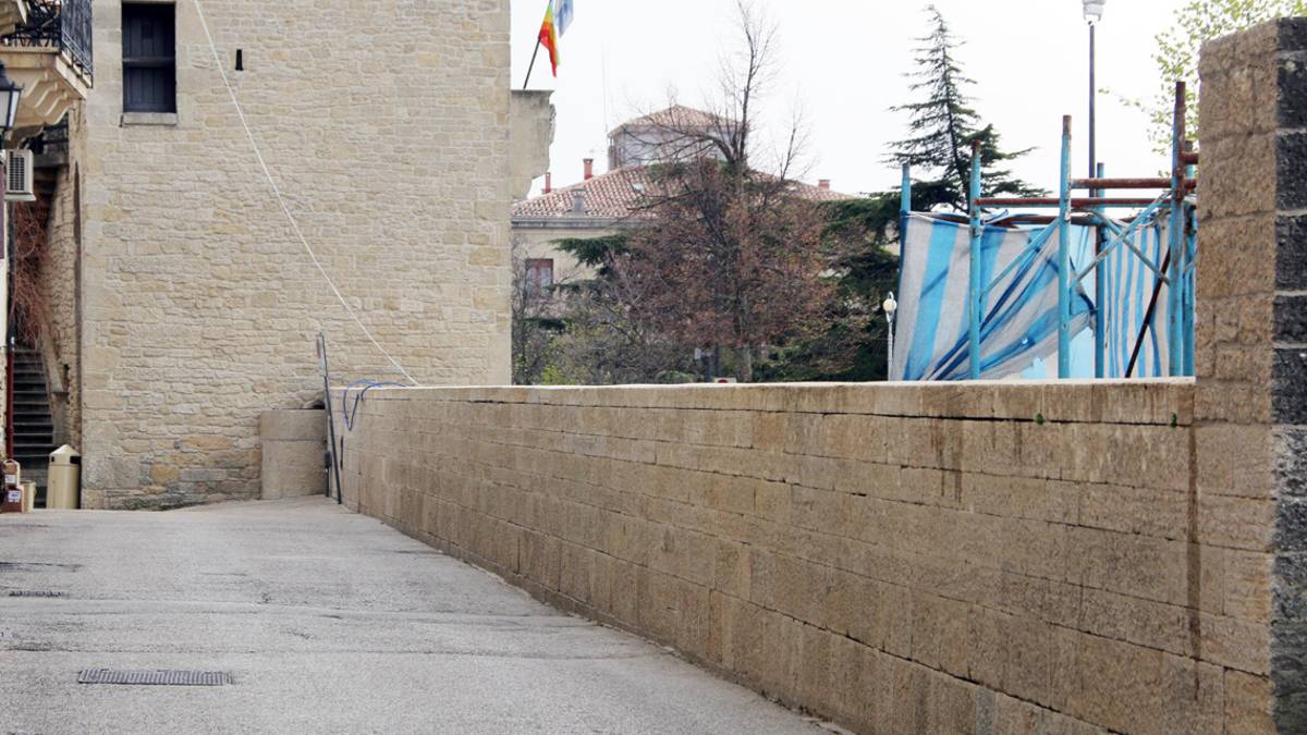 San Marino, le mura tornano all'antico splendore