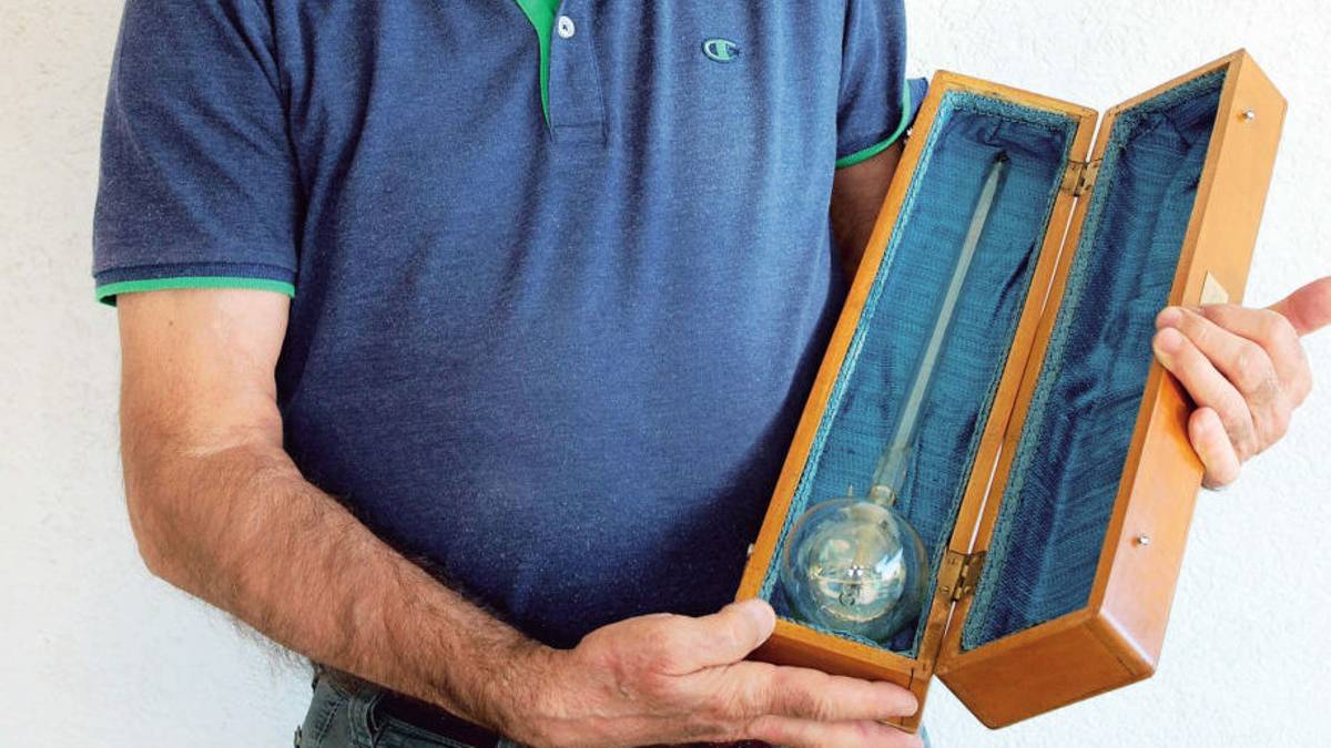 A Faenza il termometro utilizzato per inventare il barometro