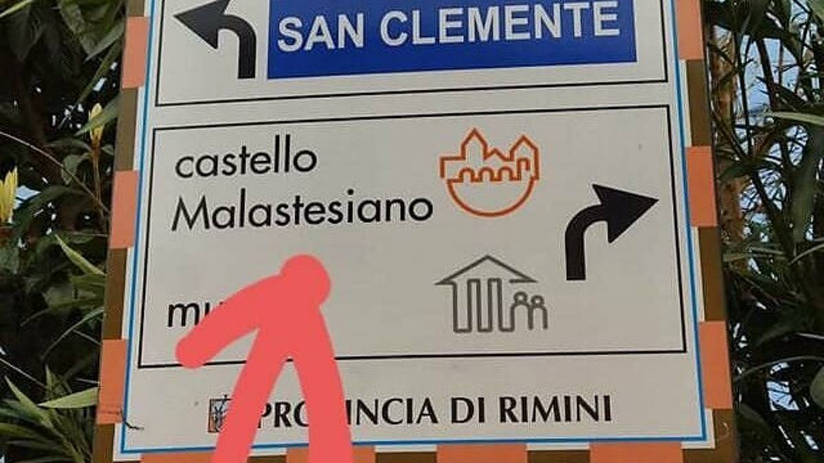 Nel castello di Coriano... c'è un errore