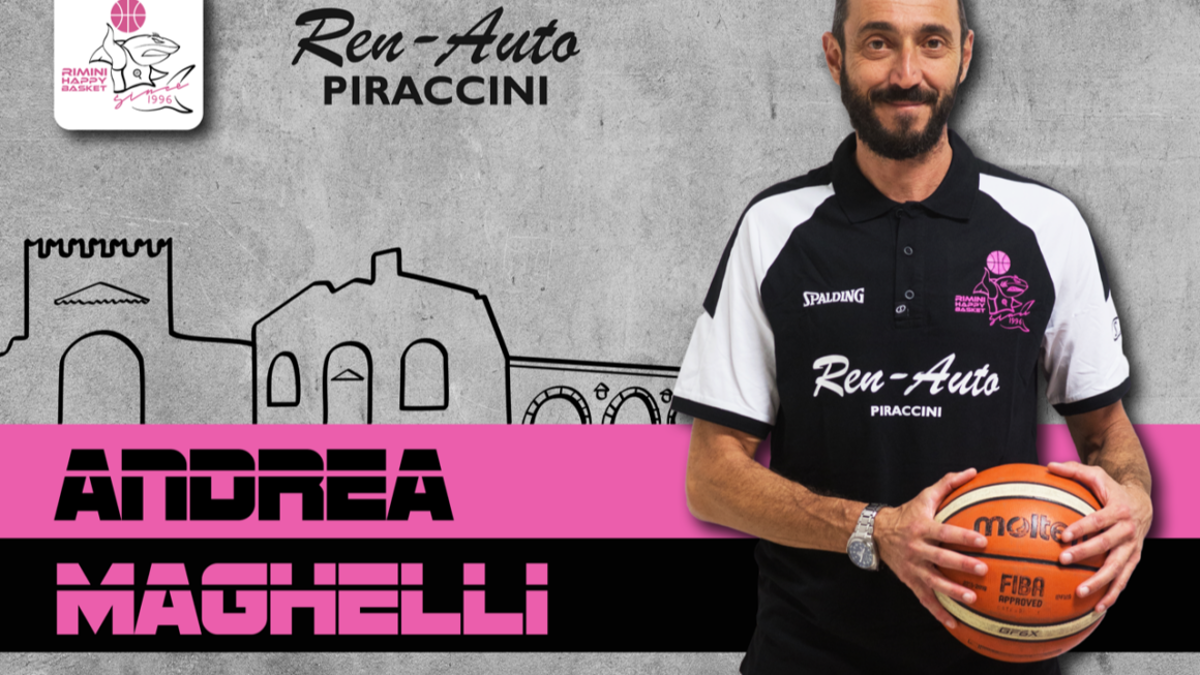 Basket B donne, Ren-Auto Rimini: Maghelli nuovo coach