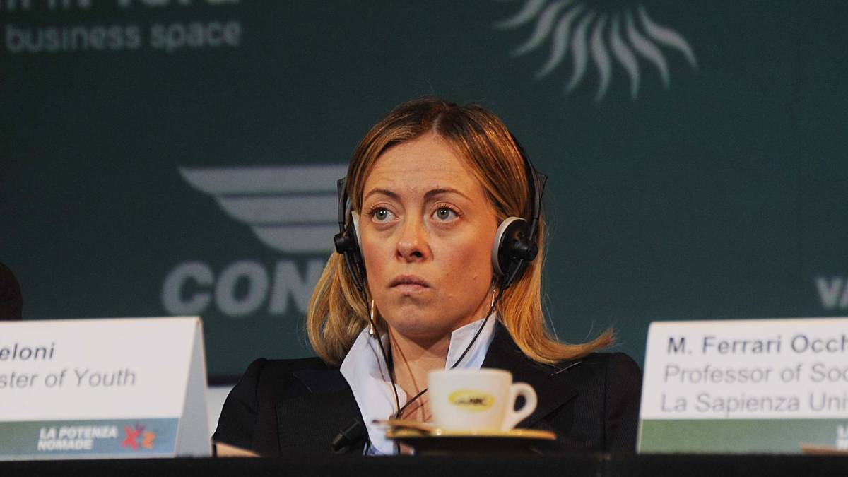 Elezioni, a Forlì il presidente di Fratelli d'Italia Giorgia Meloni